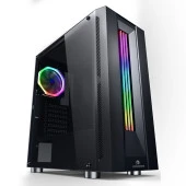 GameBooster GB-G3601B RAINBOW FANLI GAMING MID-TOWER PC KASASI thumbnail 1
