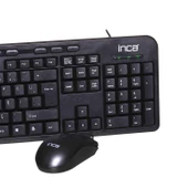 INCA IMK-375T Q Türkçe USB Multimedya Siyah Klavye+ Mouse - 2