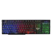 INCA IKG-449 Türkçe USB RAINBOW EFECT MEKANİK HİSLİ Siyah Oyuncu Klavye thumbnail 1