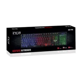 INCA IKG-449 Türkçe USB RAINBOW EFECT MEKANİK HİSLİ Siyah Oyuncu Klavye thumbnail 3