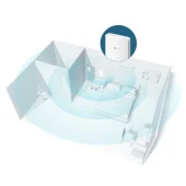 Tp-Lınk Omada Ac1200 Wireless Mu-Mımo Gigabit Wall Plate Access Point - 4
