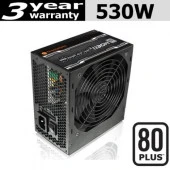 THERMALTAKE 530W 80+ SMART POWER 12CM FANLI POWER SUPPLY thumbnail 1