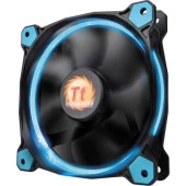 Thermaltake Riing CL-F038-PL12BU-A 120mm Mavi Halka Ledli Titreşimsiz Kasa ve Radyatör Fanı thumbnail 4