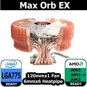 Thermaltake Max Orb EX Intel LGA775 ve AM2 uyumlu CPU Soğutucusu - 1