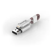 PhotoFast MemoriesCable GEN3 32GB Lightning / USB 3.0 Şarj Kablolu i-FlashDrive (Gümüş) thumbnail 1