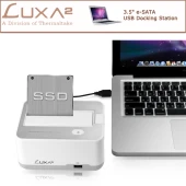 LUXA2 S2 MacX 3.5" e-SATA USB Docking Station - 1