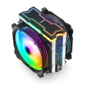 DARK FREEZER X129 DKCCX129 RGB Hava Soğutmalı AM5-1700p Dual Fan İşlemci Fanı thumbnail 5