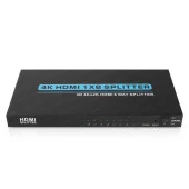 DARK 8port DK-HD-SP8X1 1port HDMI (giriş) 8port HDMI (çıkış) 4K HDMI Switch thumbnail 2