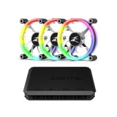 ZALMAN ZM-SF120A3 RGB 120mm Kasa Fanı 3-lü paket thumbnail 1