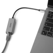 DARK DK-AC-U31X3GL2 USB3.1 Type-C to Gigabit LAN Ethernet Adaptör thumbnail 5