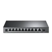 TP-LINK 8-PORT 124W FULL POE TL-SL1311MP 10/100 2X-GIGABIT 1X-SFP YÖNETİLEMEZ SWITCH thumbnail 3
