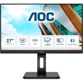 AOC 27" IPS Q27P2CA 4MS 75HZ HDMI-DP USB-C KURUMSAL PIVOT MONİTÖR 2560X1440 - 1
