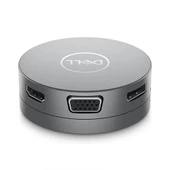 DELL DA310, 470-AEUP, 7si 1 Arada, Type-C TO VGA, HDMI, DP, 2xUSB 3.2, USB-C (Type-C), Gigabit Lan (RJ45) Çevirici Adaptör thumbnail 3
