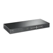 TP-LINK 16-PORT 192W FULL POE TL-SG1218MPE GIGABIT 2X-SFP YÖNETİLEBİLİR SWITCH thumbnail 2