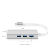 CODEGEN CDG-CNV85 Gigabit 1port Type-C Ethernet,3x USB Çoklayıcı thumbnail 4