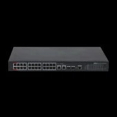 DAHUA 24port 360w FULL PoE PFS4226-24ET-360-V3 Gigabit 2xCombo SFP Yönetilebilir Switch - 1