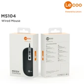 LENOVO LECOO MS104 USB 1600dpi Optic Siyah Mouse - 11