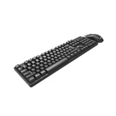 LENOVO LECOO CM101 USB Q Trk Optic Mouse Siyah Multimedya Klavye - Mouse Set thumbnail 2