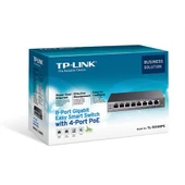 TP-LINK 8port TL-SG108PE 55w 4port PoE Yönetilebilir Switch - 3