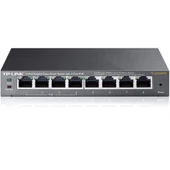 TP-LINK 8port TL-SG108PE 55w 4port PoE Yönetilebilir Switch - 1