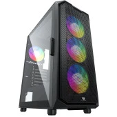 POWERBOOST 650W 80+ VK-K521B Gaming Mid-Tower PC Kasası thumbnail 1