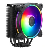 COOLERMASTER HYPER 212 HALO BLACK RR-S4KK-20PA-R1 Hava Soğutmalı AM5-1700p İşlemci Fanı thumbnail 1