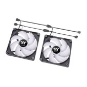 Thermaltake CT140 CL-F150-PL14SW-A ARGB Sync 2x140mm ARGB Fan Kiti thumbnail 4