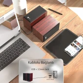 LENOVO LECOO DS105 1+1 Siyah 5w RMS Hoparlör Ahşap - 9