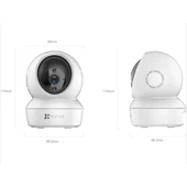 EZVIZ 4MP BOX 4MM CS-H6C PAN/TILT WIFI KAMERA - 2