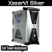 Thermaltake XaserVI Gümüş FullTower Pencereli Aluminyum Kasa (PSU yok) - 1