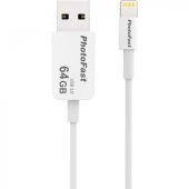 PhotoFast Photo Backup Cable 64GB Lightning / USB 3.0 Şarj Kablolu i-FlashDrive - 4