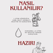 Kırmızı Malt Aroması - Orijinal Lezzet - Hazır Karışım Malt Aroması 45 ml (1 LİTRE IÇİN UYUMLUDUR) - 2