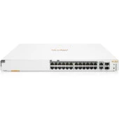 ARUBA 24-PORT 1960-24G JL807A GIGABIT 2-SFP YÖNETİLEBİLİR 370W FULL POE SWITCH thumbnail 1