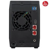 ASUSTOR AS5402T-4GB CELERON N5105-4GB RAM-2-diskli Nas Sunucu (Disksiz) thumbnail 2