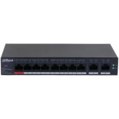 DAHUA 8port CS4010-8GT-110 Gigabit Cloud PoE Yönetilebilir Switch thumbnail 1