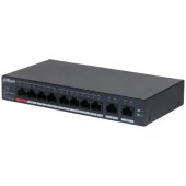 DAHUA 8port CS4010-8GT-110 Gigabit Cloud PoE Yönetilebilir Switch thumbnail 2