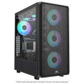 POWERBOOST 850W 80+ BRONZE PB-P3602BB GAMING MID-TOWER PC KASASI thumbnail 1