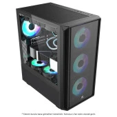 POWERBOOST 850W 80+ BRONZE PB-P3602BB GAMING MID-TOWER PC KASASI thumbnail 2