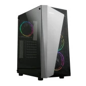 ZALMAN S4 PLUS(BL) 4-RGB FANLI GAMING MID-TOWER PC KASASI thumbnail 1