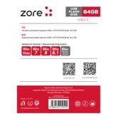 Zore Metal USB Flash Disk 64GB - 2