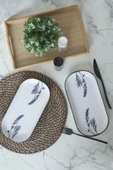 Keramika Keraart Çiçek Bahçesi Noyan Kayık Tabak 28 Cm 2 Adet 18942 thumbnail 1