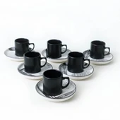 Keramika Keraart Shadowy Nordic Kahve Takımı 12 Parça 6 Kişilik 21784 - 4