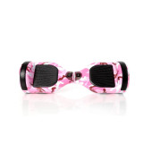 CityMate Elektrikli Kaykay Scooter Hoverboard 6.5 Inch Yaprak Grafity Desenli Akıllı D05 - 3