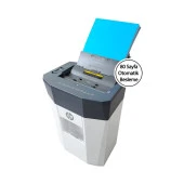 HP OneShred Auto 80CC Otomatik Beslemeli Evrak İmha Makinesi-Çapraz kesim-4,3x12mm-15lt - 1