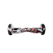 CityMate Elektrikli Kaykay Scooter Hoverboard 6.5 Inch Yaprak Grafity Desenli Akıllı D06 - 2