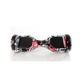 CityMate Elektrikli Kaykay Scooter Hoverboard 6.5 Inch Yaprak Grafity Desenli Akıllı D06 - 3