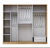 TİSAN MDF BAZALI YATAK ODASI TAKIMI thumbnail 5