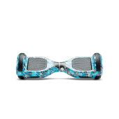 CityMate Elektrikli Kaykay Scooter Hoverboard 6.5 Inch Yaprak Grafity Desenli Akıllı D020 - 3