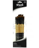 Rich Yan Kesik Fırça Seti 6lı Set 4 - 1