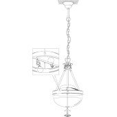 Eglo 82747 Savoy Sarkıt Avize - 6